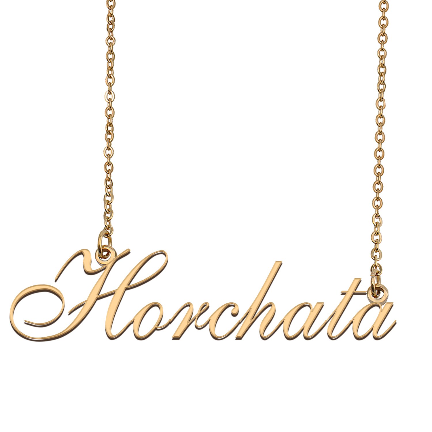 Personalized Custom 18k Gold Plated Any Name Necklace for Women Lilady