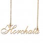 Personalized Custom 18k Gold Plated Any Name Necklace for Women Lilady