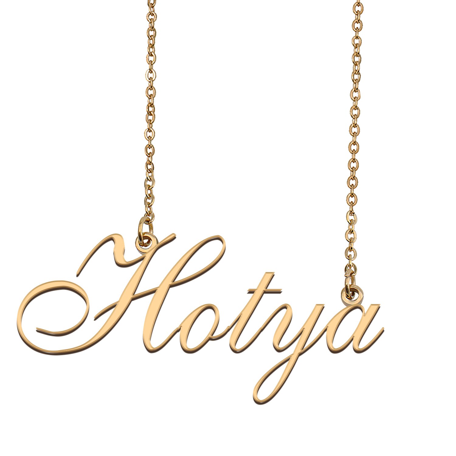 Personalized Custom 18k Gold Plated Any Name Necklace for Women Lilah