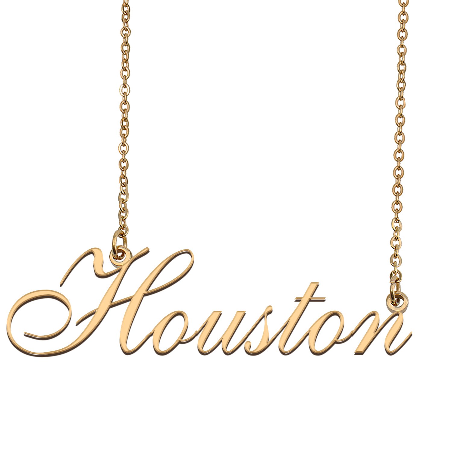 Personalized Custom 18k Gold Plated Any Name Necklace for Women Lileen