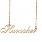 Personalized Custom 18k Gold Plated Any Name Necklace for Women Lillianna