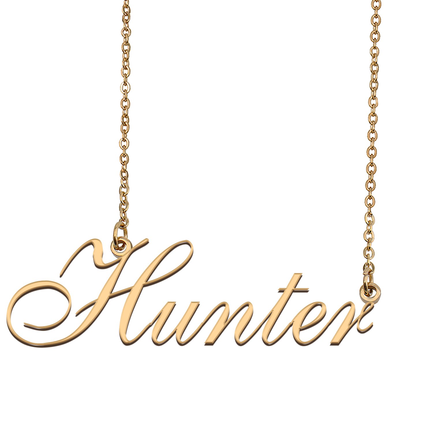 Personalized Custom 18k Gold Plated Any Name Necklace for Women Lillie