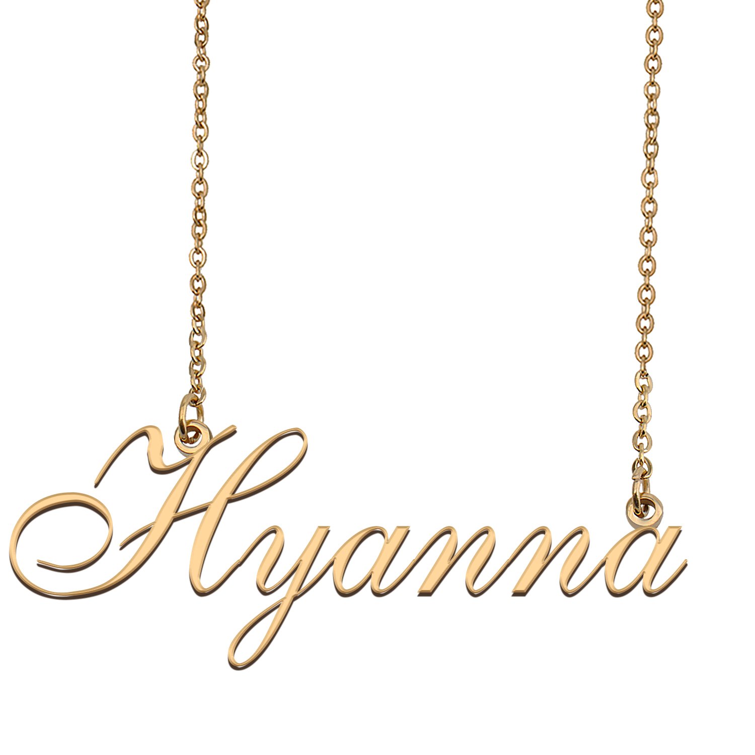 Personalized Custom 18k Gold Plated Any Name Necklace for Women Limarie