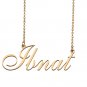 Personalized Custom 18k Gold Plated Any Name Necklace for Women Linnea