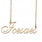 Personalized Custom 18k Gold Plated Any Name Necklace for Women Linnie