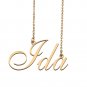 Personalized Custom 18k Gold Plated Any Name Necklace for Women Liora