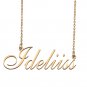 Personalized Custom 18k Gold Plated Any Name Necklace for Women Liset