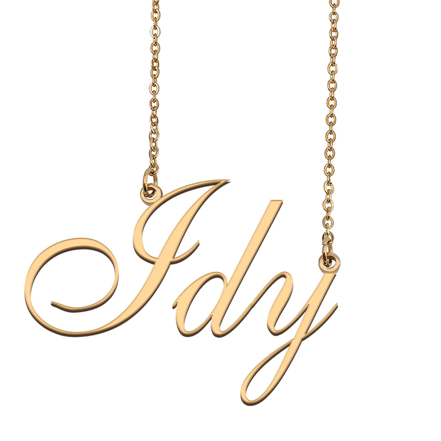 Personalized Custom 18k Gold Plated Any Name Necklace for Women Lissandra