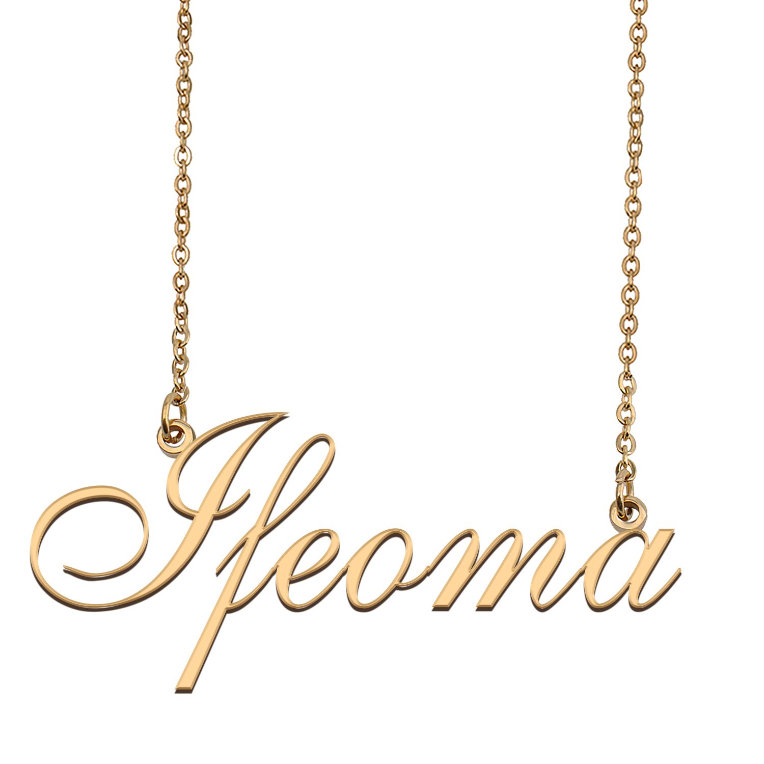 Personalized Custom 18k Gold Plated Any Name Necklace for Women Lito