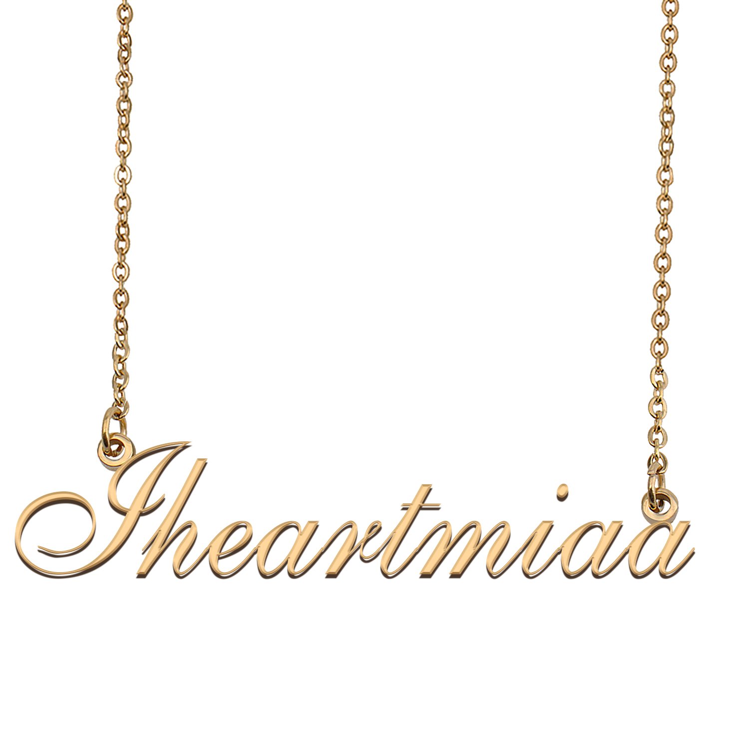 Personalized Custom 18k Gold Plated Any Name Necklace for Women littleslag