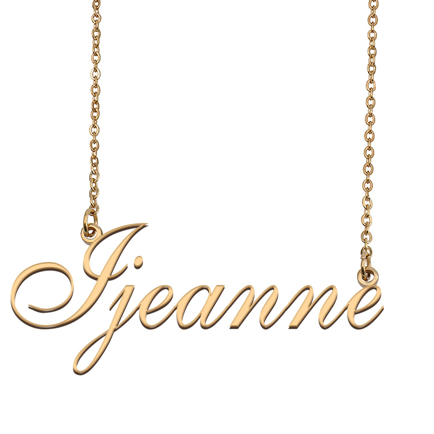 Personalized Custom 18k Gold Plated Any Name Necklace for Women Litzi