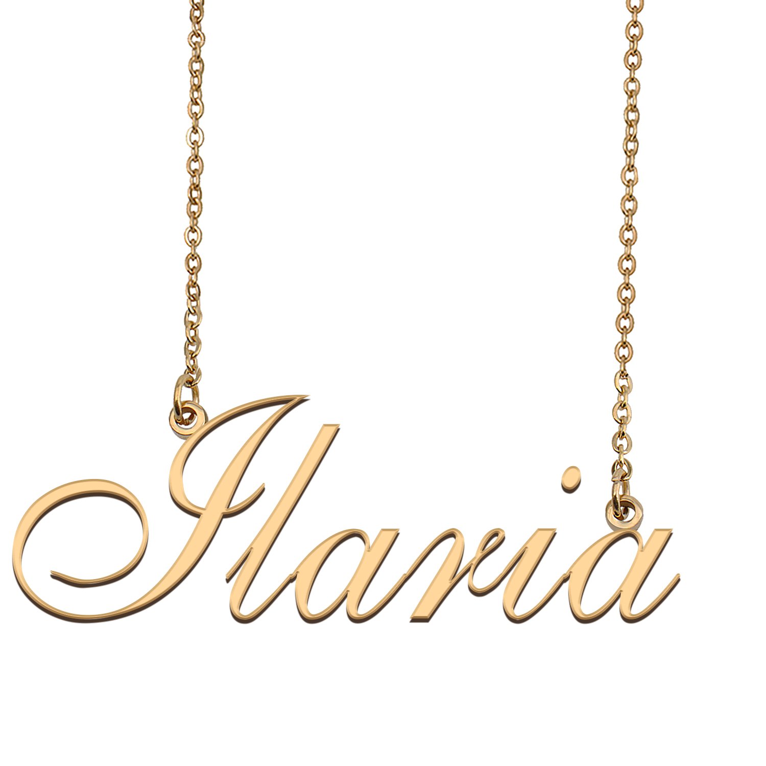 Personalized Custom 18k Gold Plated Any Name Necklace for Women Lively