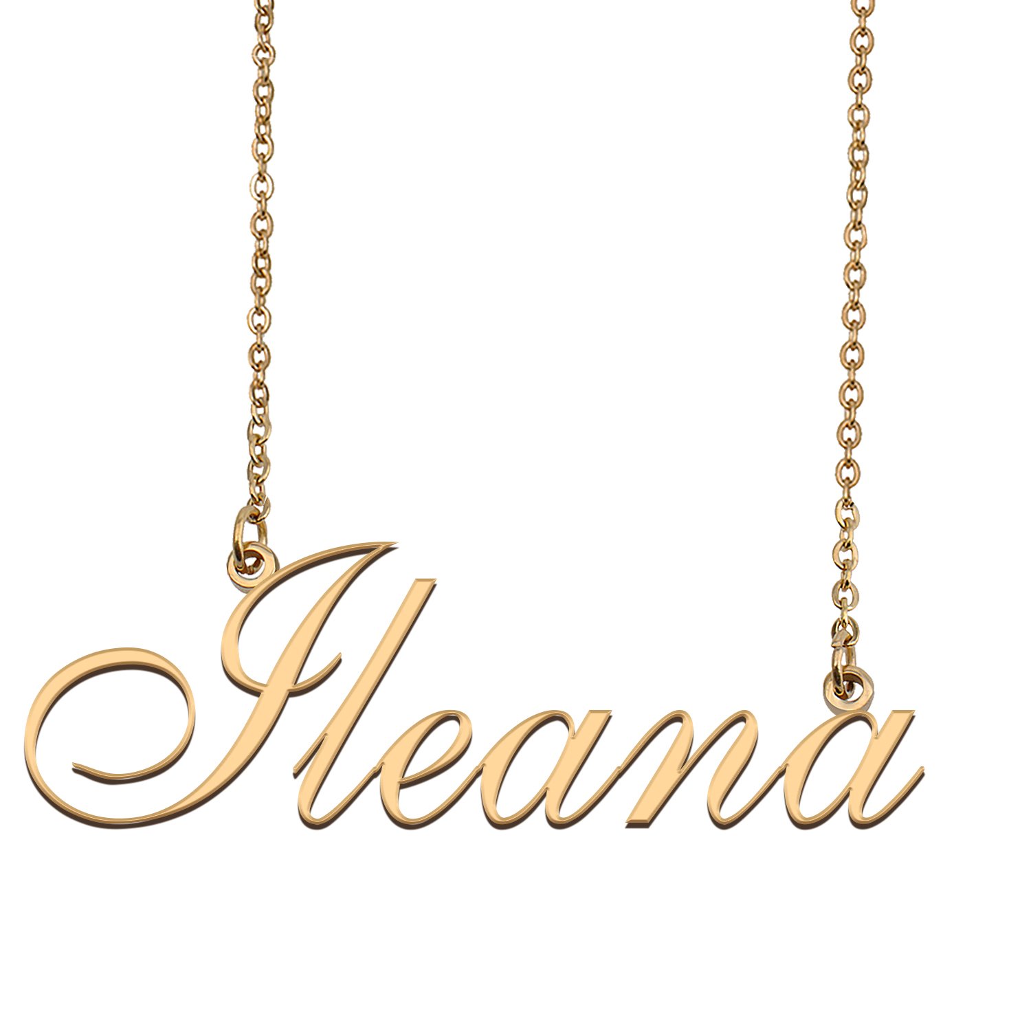 Personalized Custom 18k Gold Plated Any Name Necklace for Women Livg