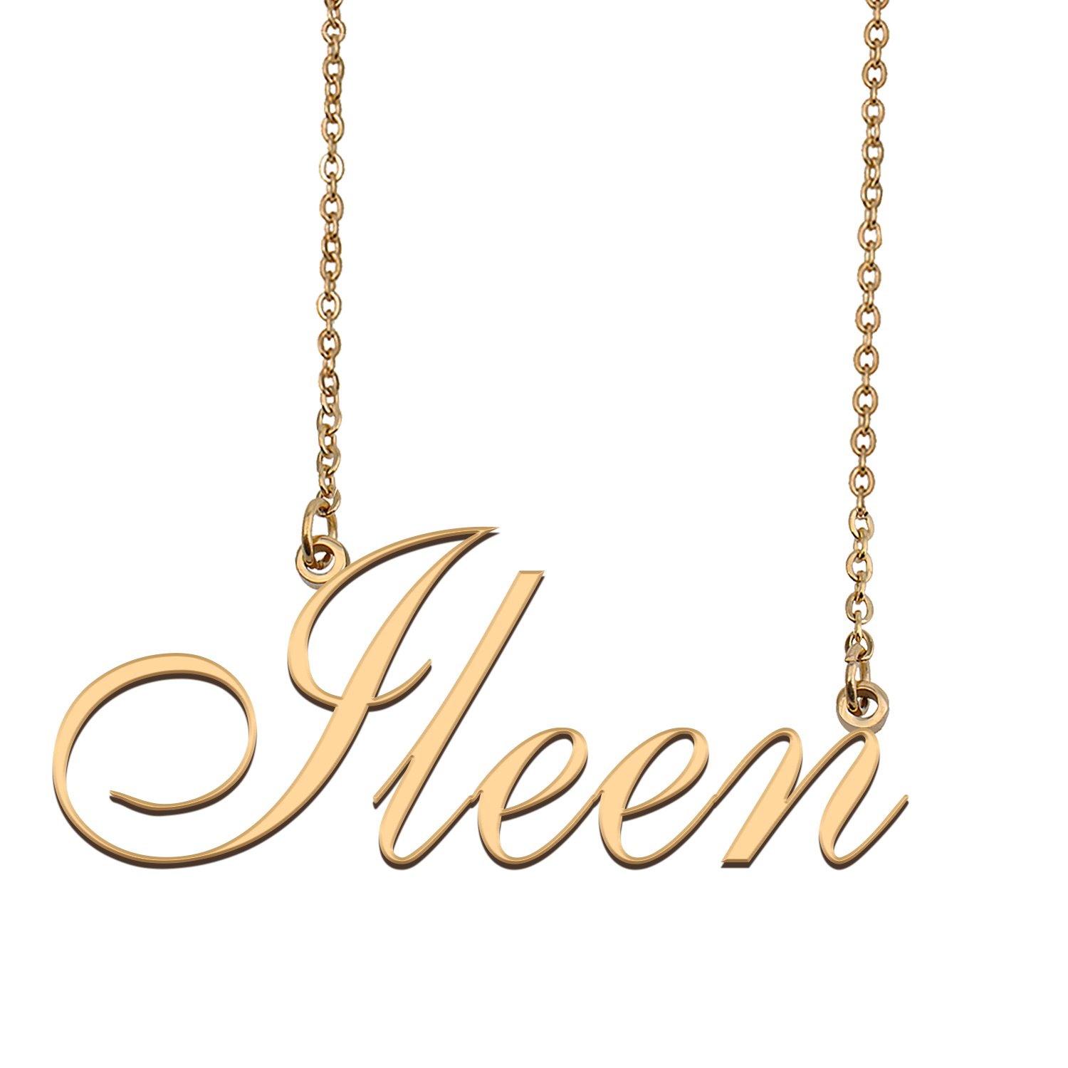 Personalized Custom 18k Gold Plated Any Name Necklace for Women Livi