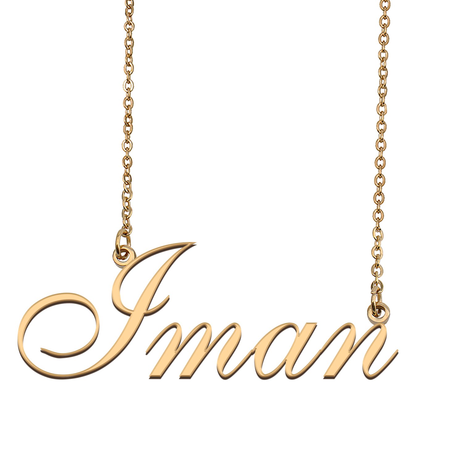 Personalized Custom 18k Gold Plated Any Name Necklace for Women Lizeth