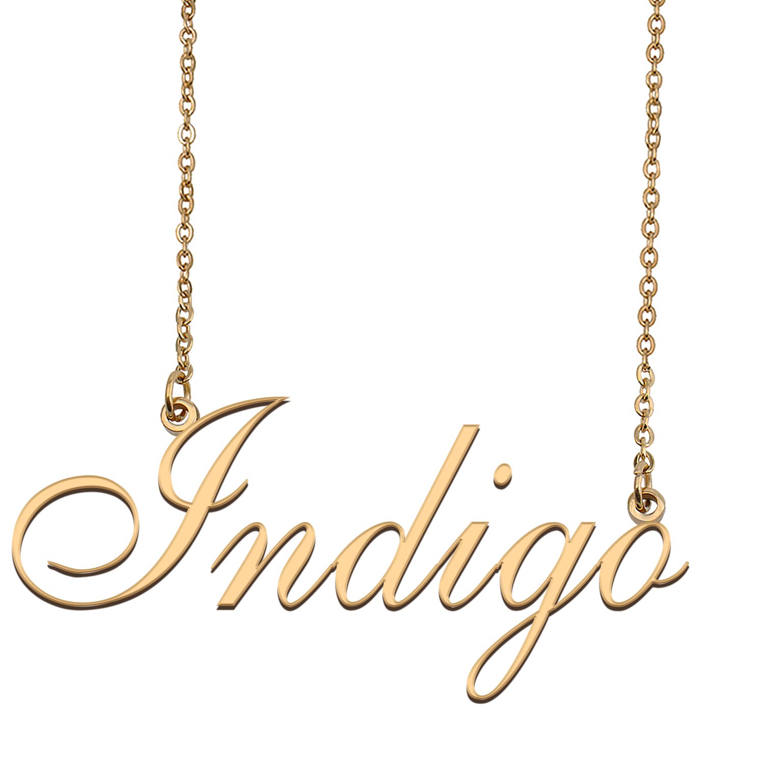 Personalized Custom 18k Gold Plated Any Name Necklace for Women Londynn