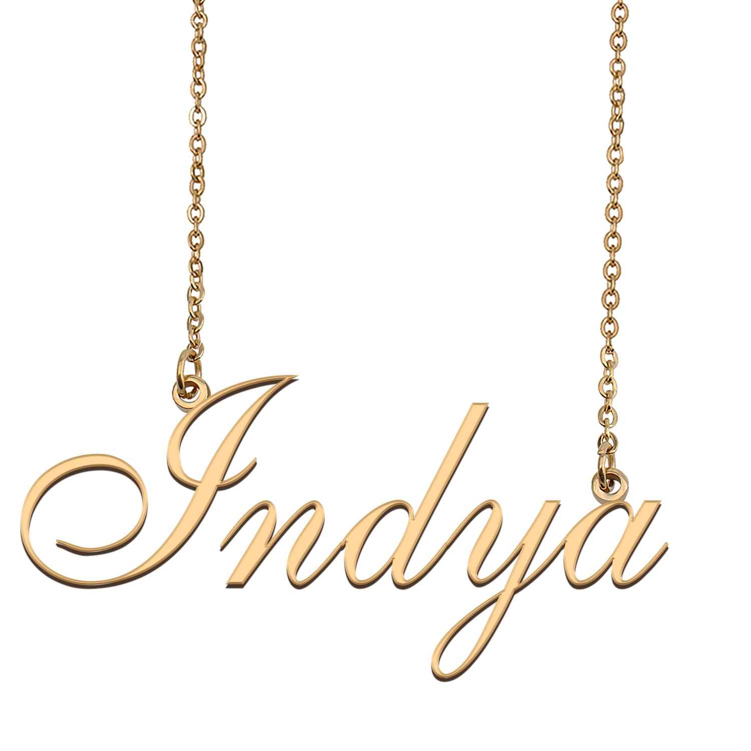 Personalized Custom 18k Gold Plated Any Name Necklace for Women Lopez