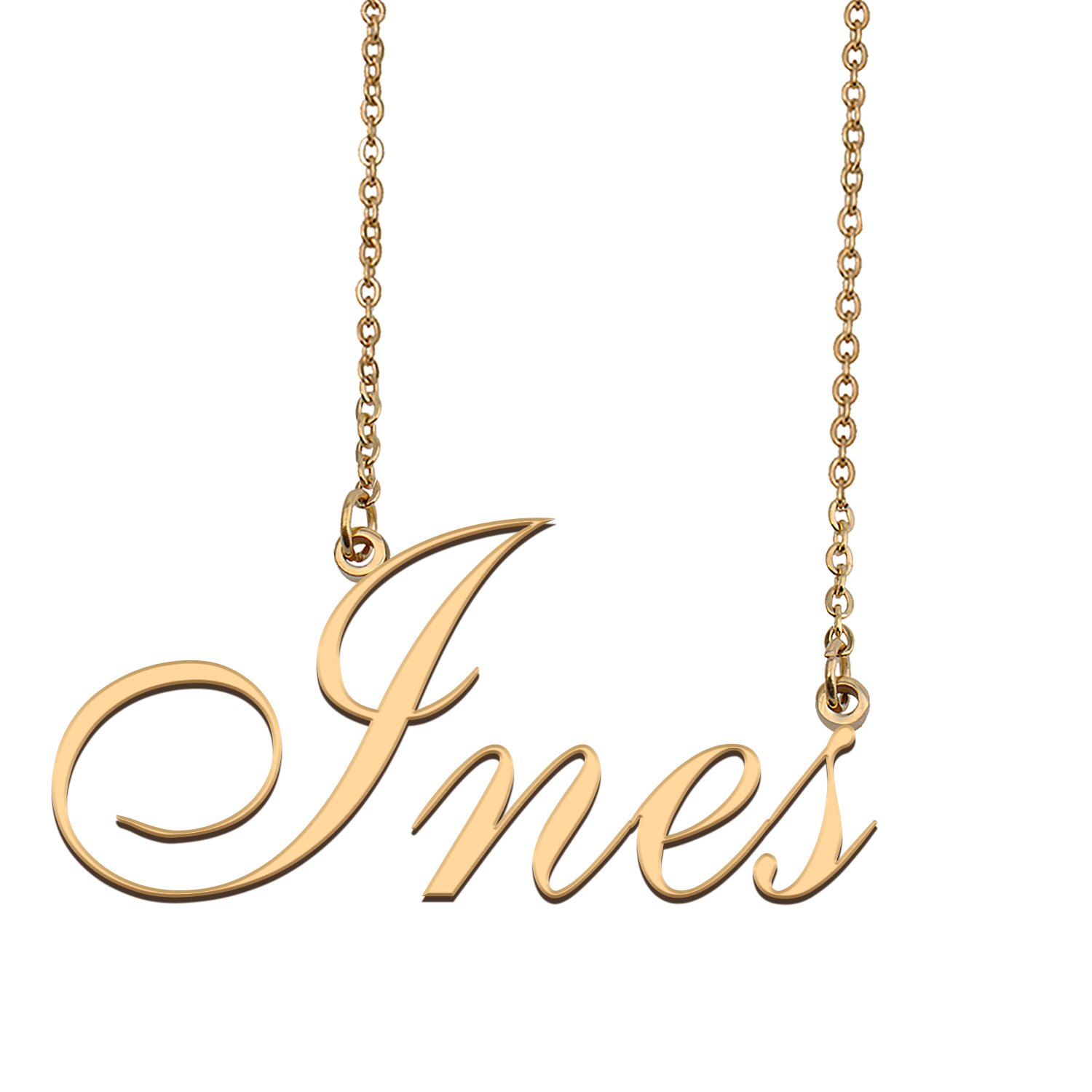 Personalized Custom 18k Gold Plated Any Name Necklace for Women Lor