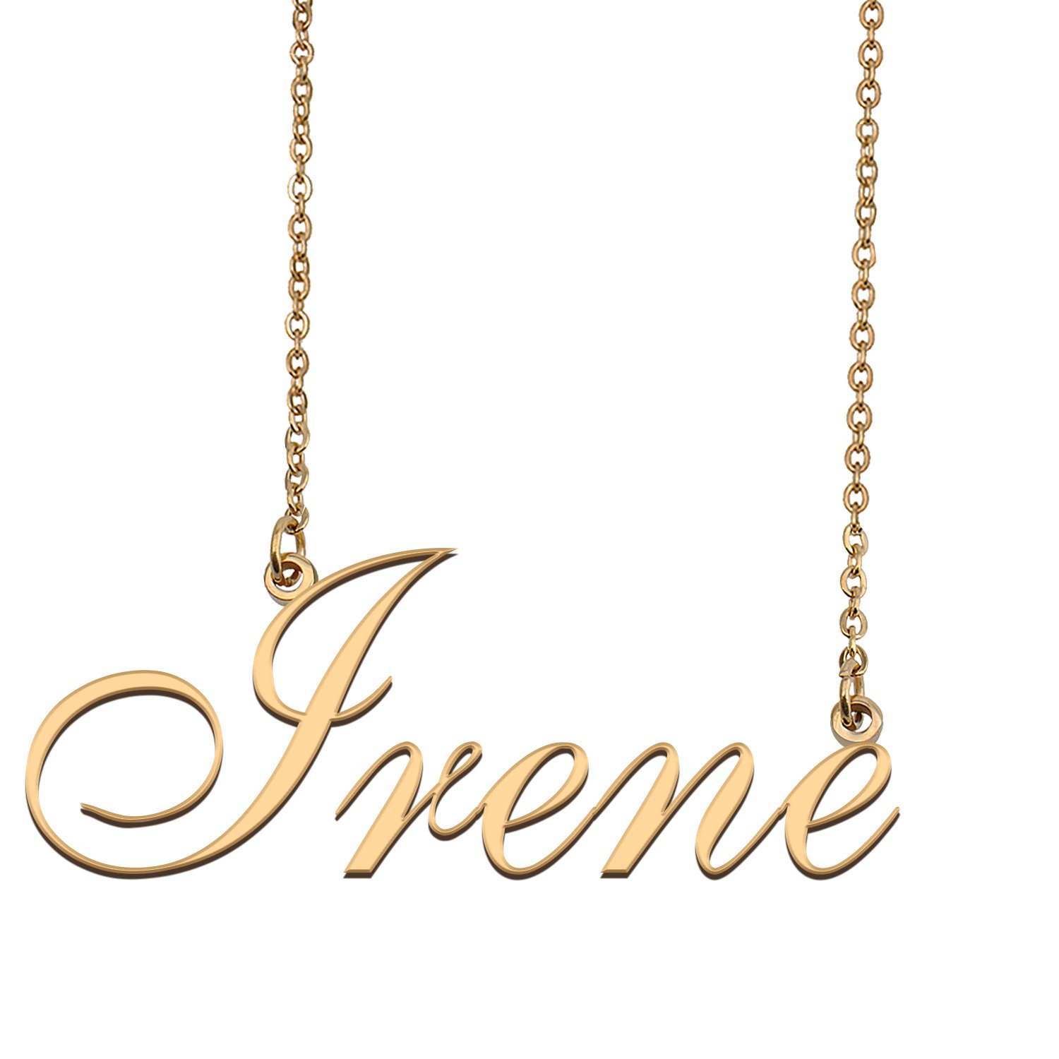 Personalized Custom 18k Gold Plated Any Name Necklace for Women Lorilyn