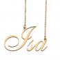 Personalized Custom 18k Gold Plated Any Name Necklace for Women Lottoo