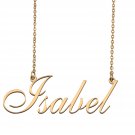 Personalized Custom 18k Gold Plated Any Name Necklace for Women Lou Personalized Custom 18k Gold Plated Any Name Necklace for Women Lou