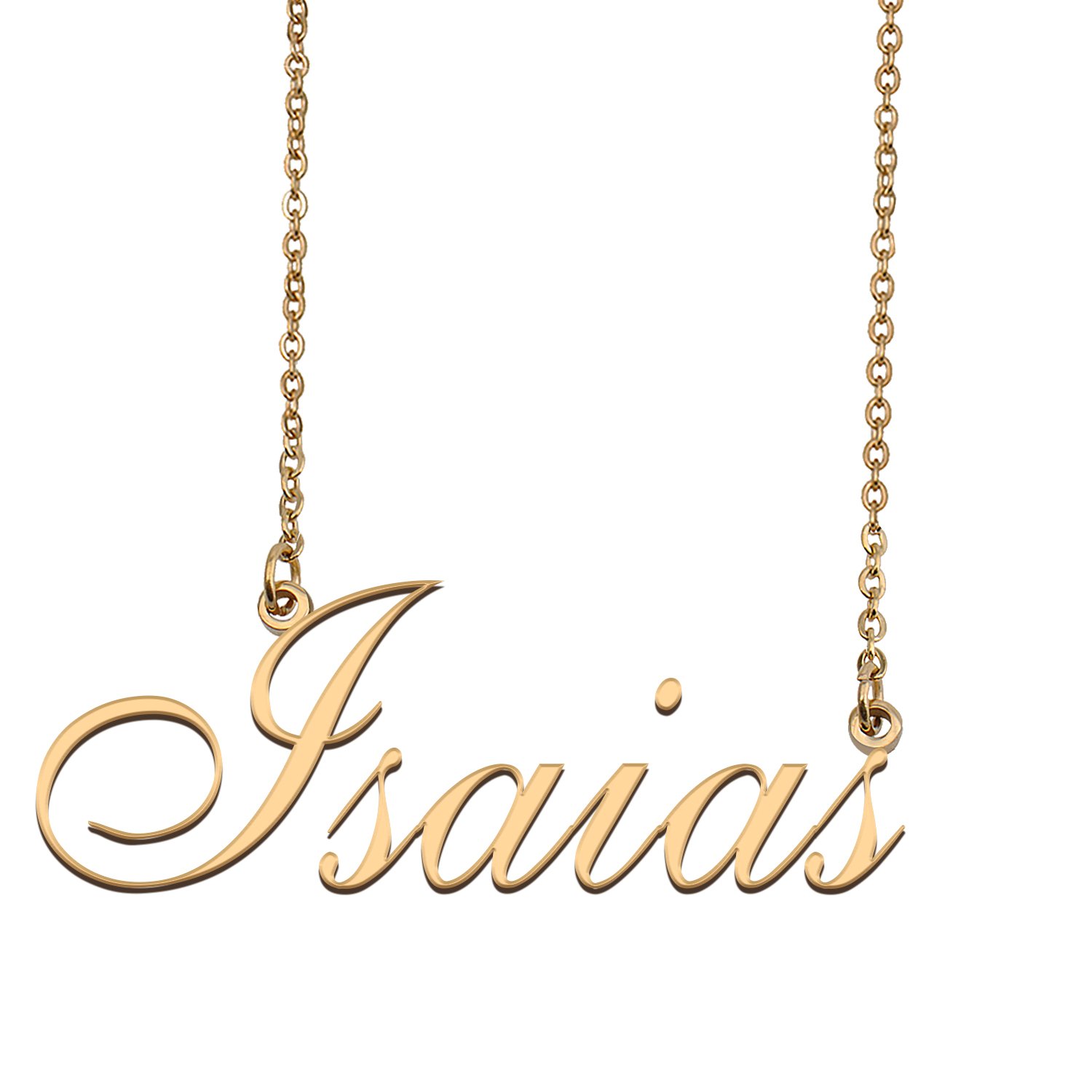 Personalized Custom 18k Gold Plated Any Name Necklace for Women Lovela