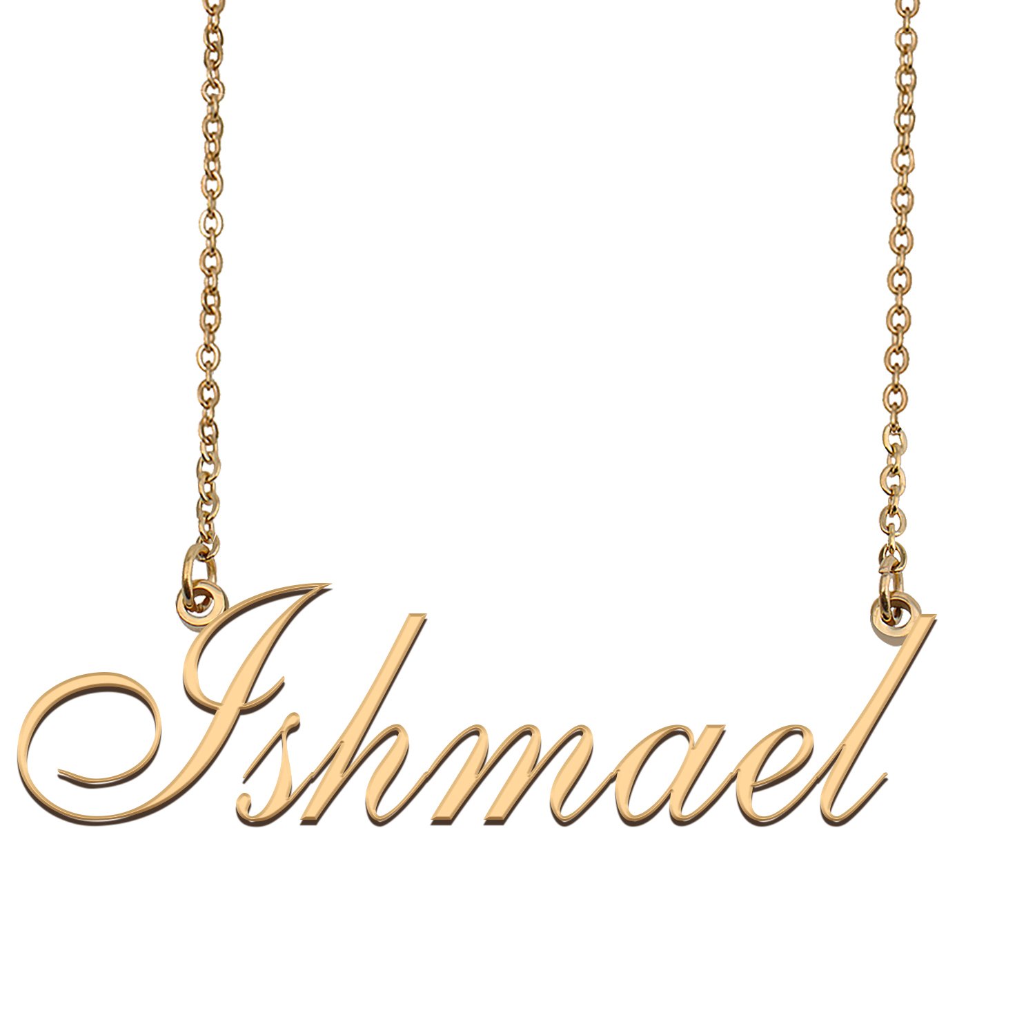 Personalized Custom 18k Gold Plated Any Name Necklace for Women Lovey