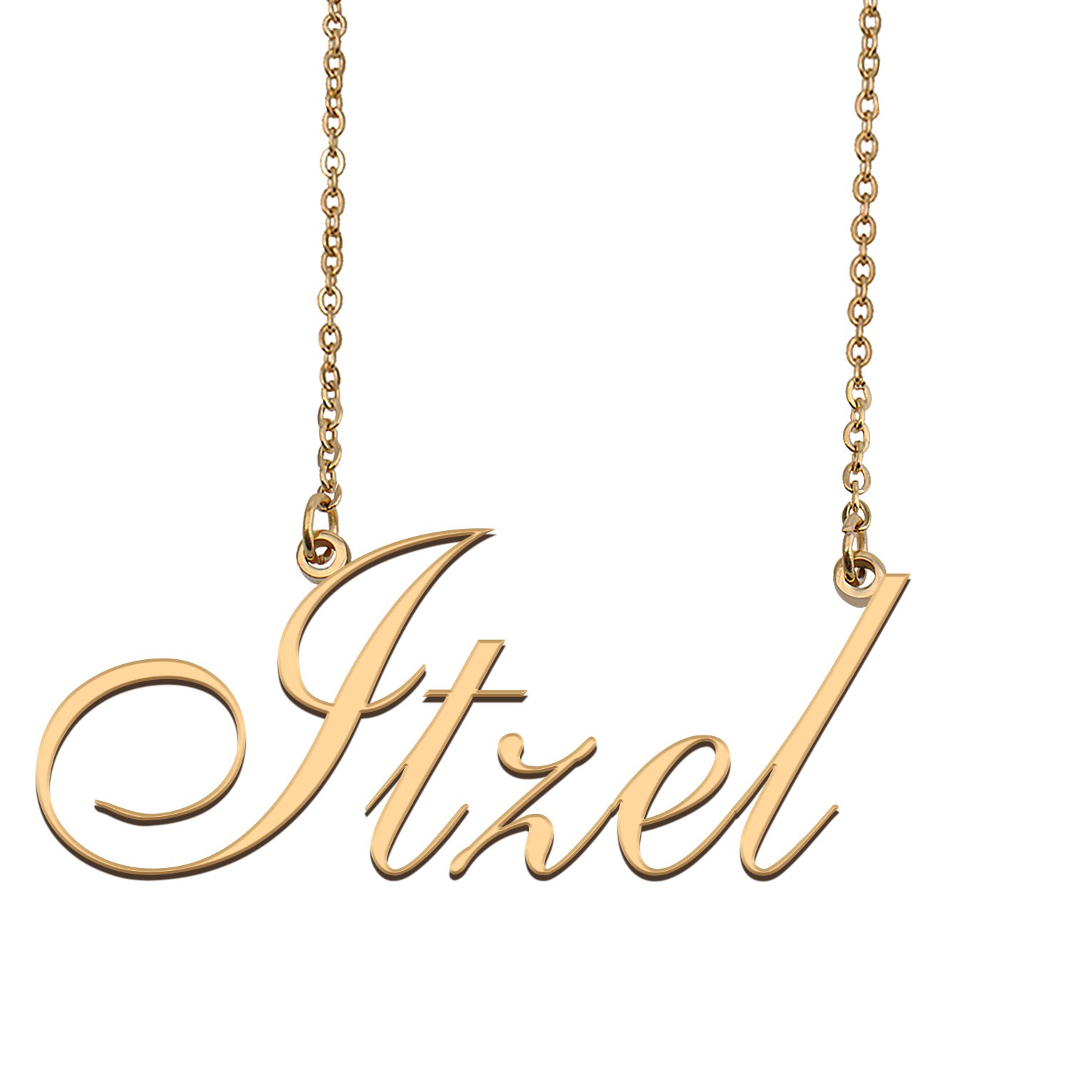 Personalized Custom 18k Gold Plated Any Name Necklace for Women Ludwika