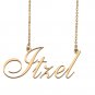 Personalized Custom 18k Gold Plated Any Name Necklace for Women Ludwika