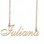 Personalized Custom 18k Gold Plated Any Name Necklace for Women Luh
