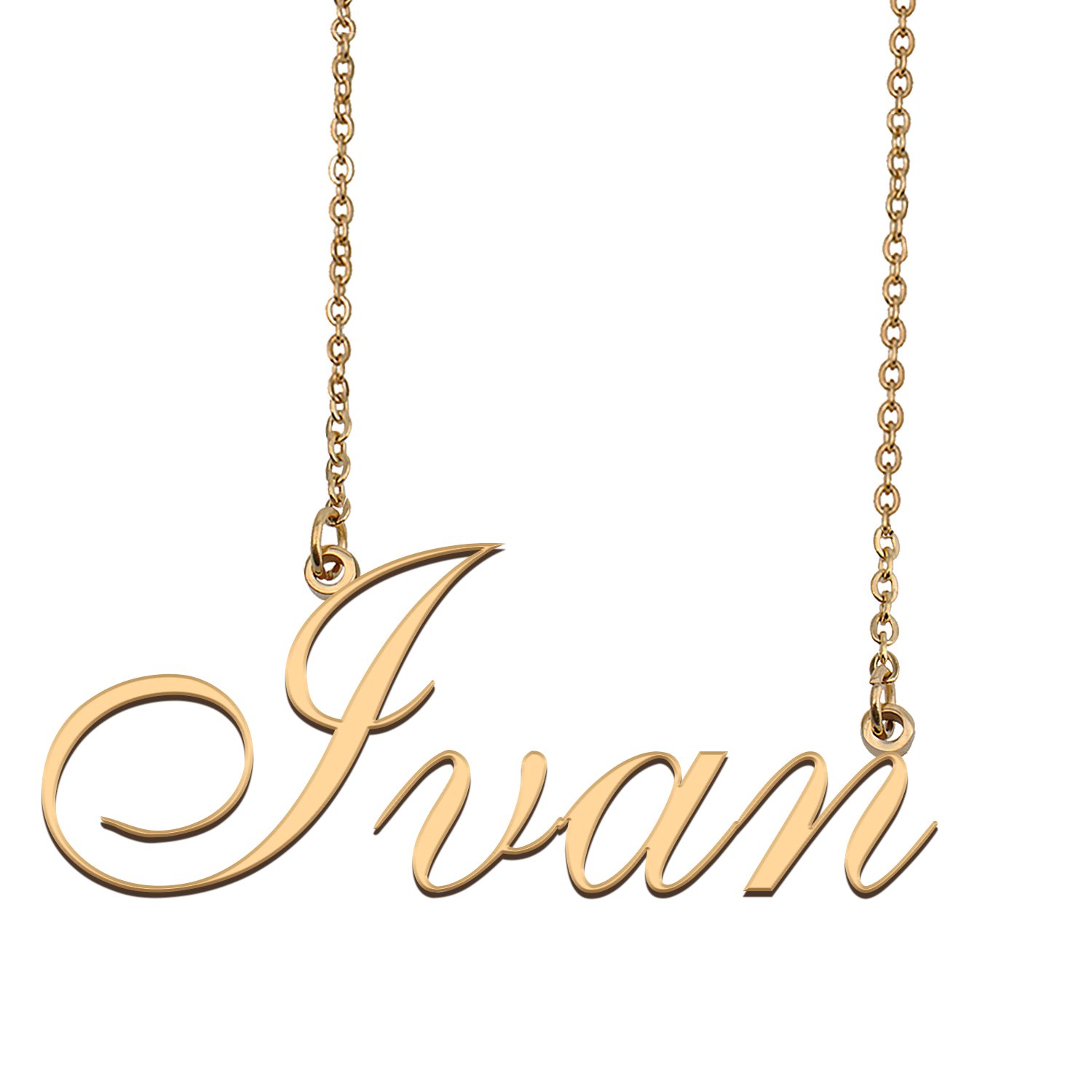 Personalized Custom 18k Gold Plated Any Name Necklace for Women Luisana