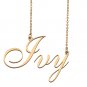 Personalized Custom 18k Gold Plated Any Name Necklace for Women Luna