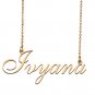 Personalized Custom 18k Gold Plated Any Name Necklace for Women Lundy