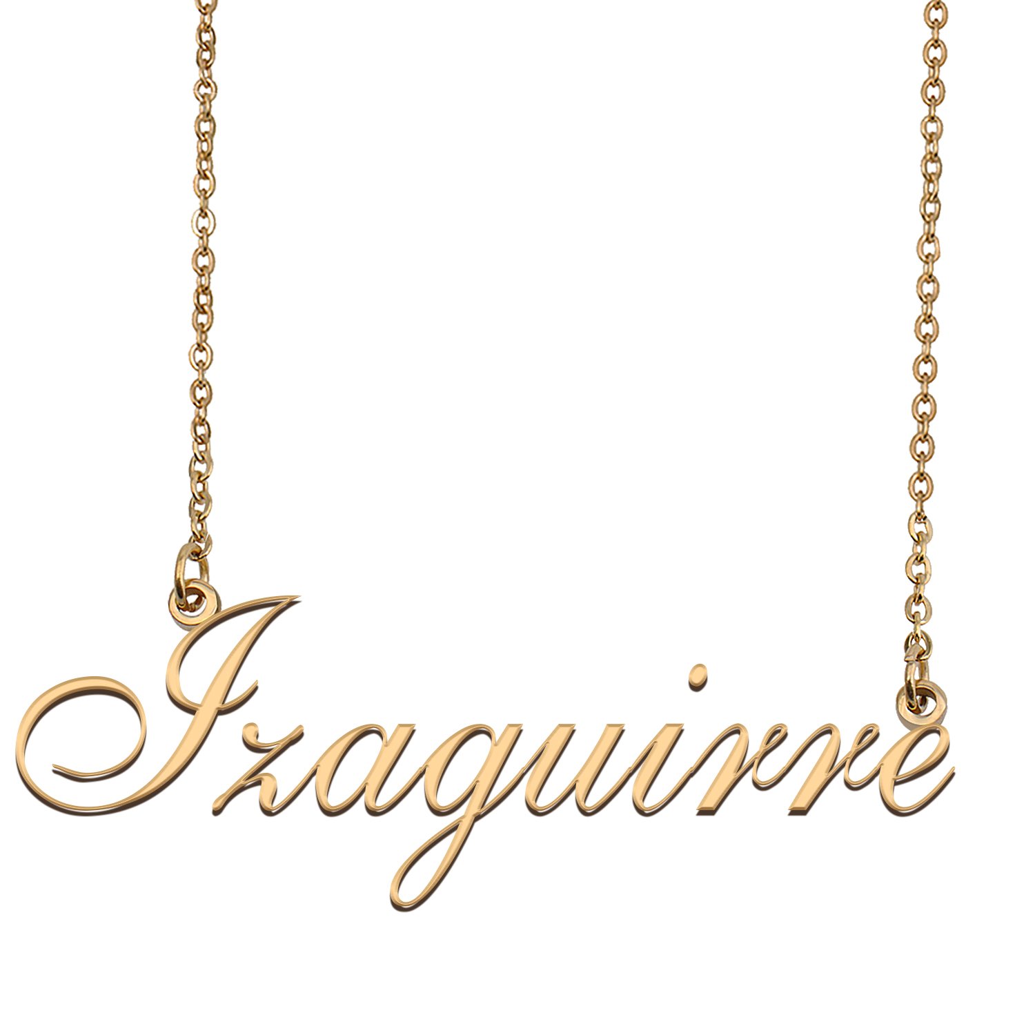 Personalized Custom 18k Gold Plated Any Name Necklace for Women Lydaiesya