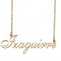 Personalized Custom 18k Gold Plated Any Name Necklace for Women Lydaiesya