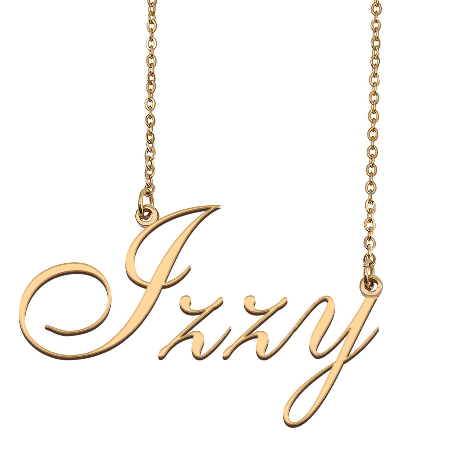 Personalized Custom 18k Gold Plated Any Name Necklace for Women Lynda