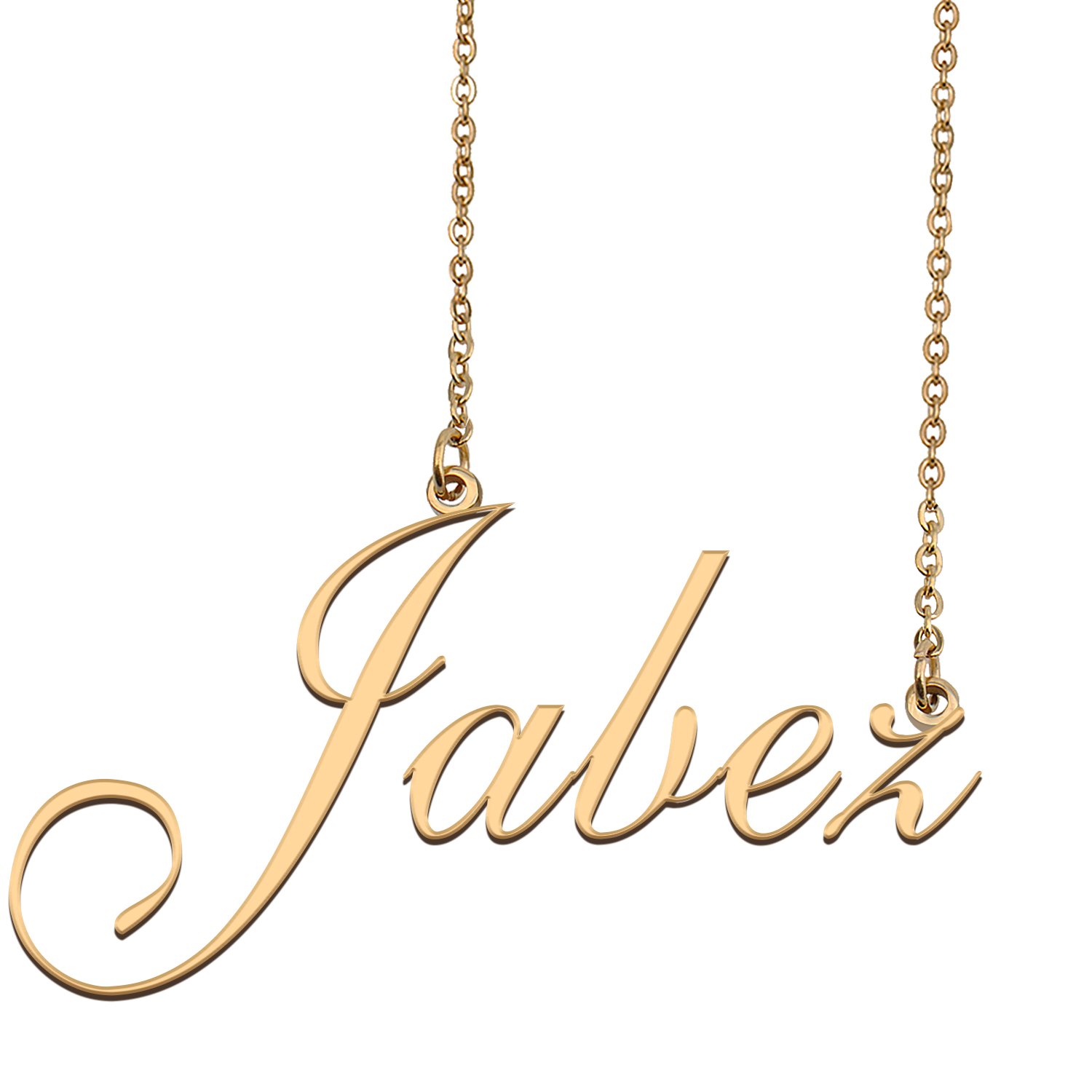 Personalized Custom 18k Gold Plated Any Name Necklace for Women Lynn
