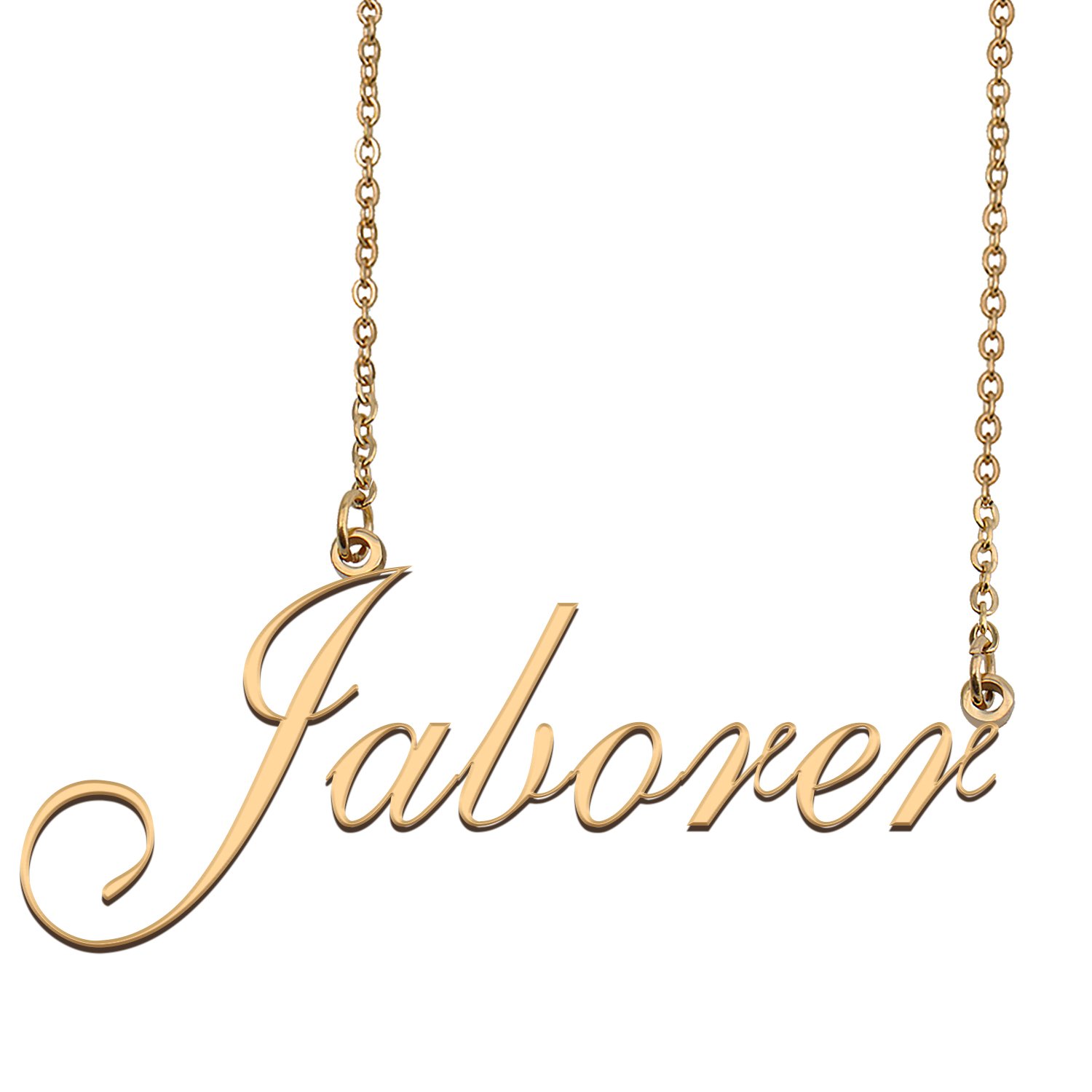 Personalized Custom 18k Gold Plated Any Name Necklace for Women Lynne