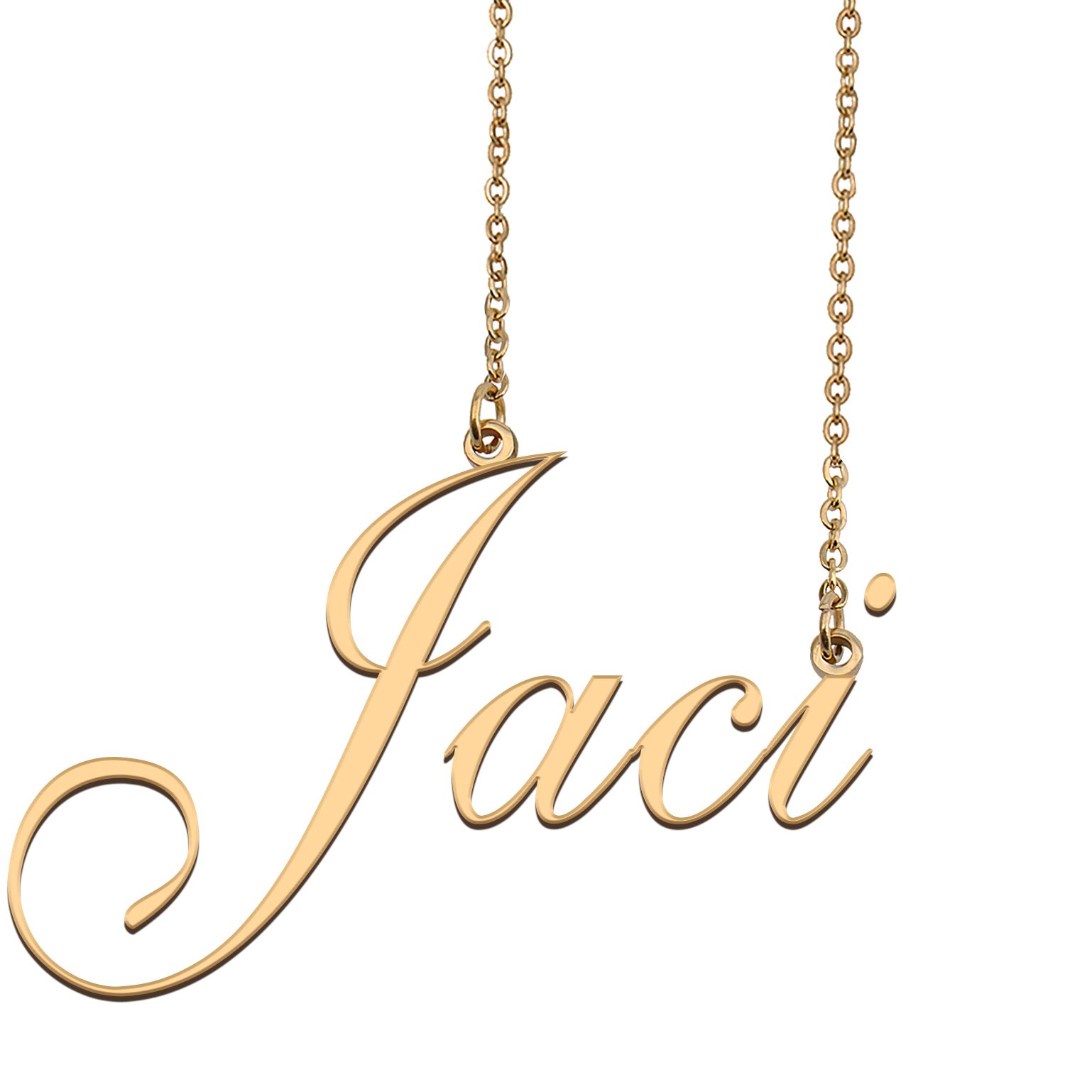 Personalized Custom 18k Gold Plated Any Name Necklace for Women Lynsey