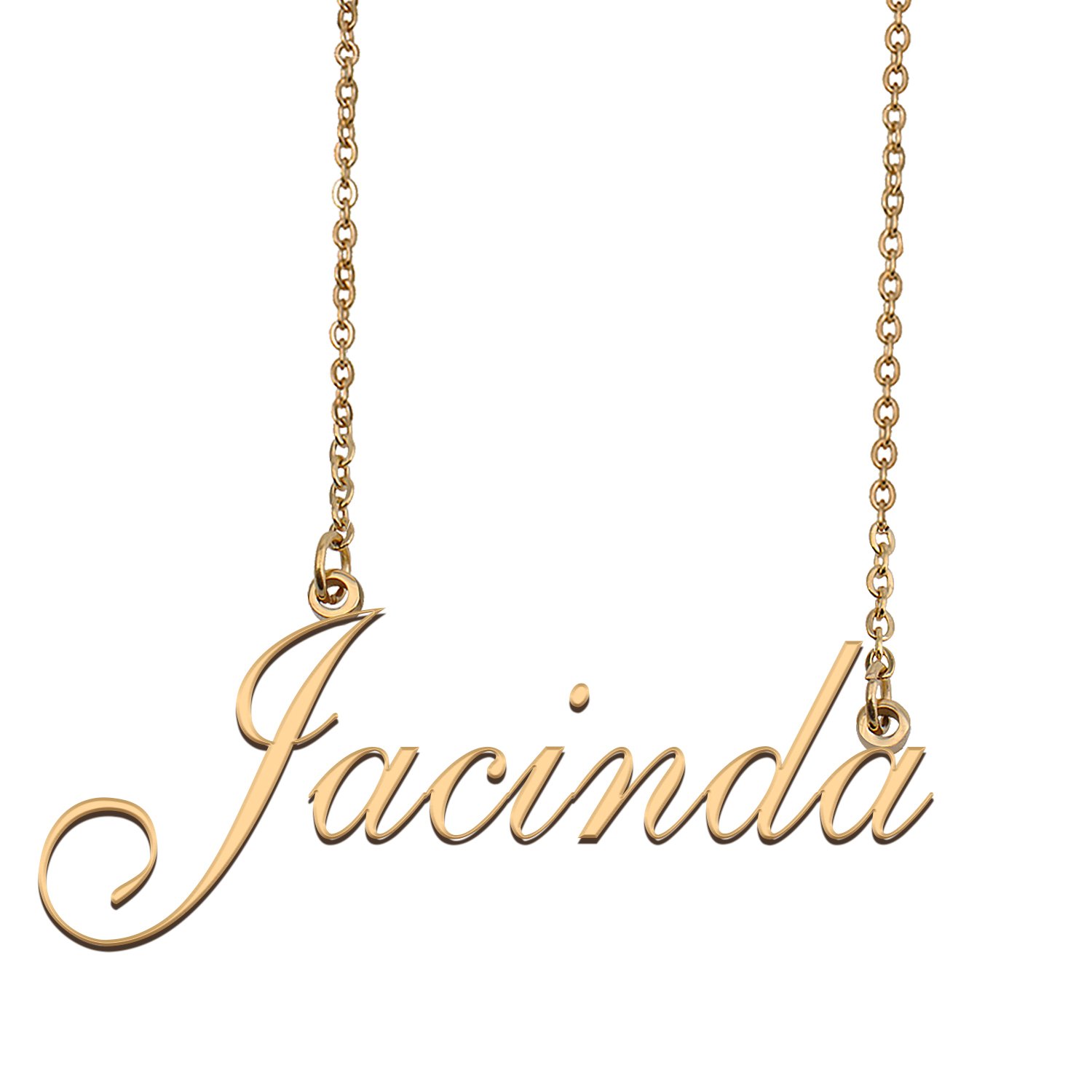 Personalized Custom 18k Gold Plated Any Name Necklace for Women Lynsy