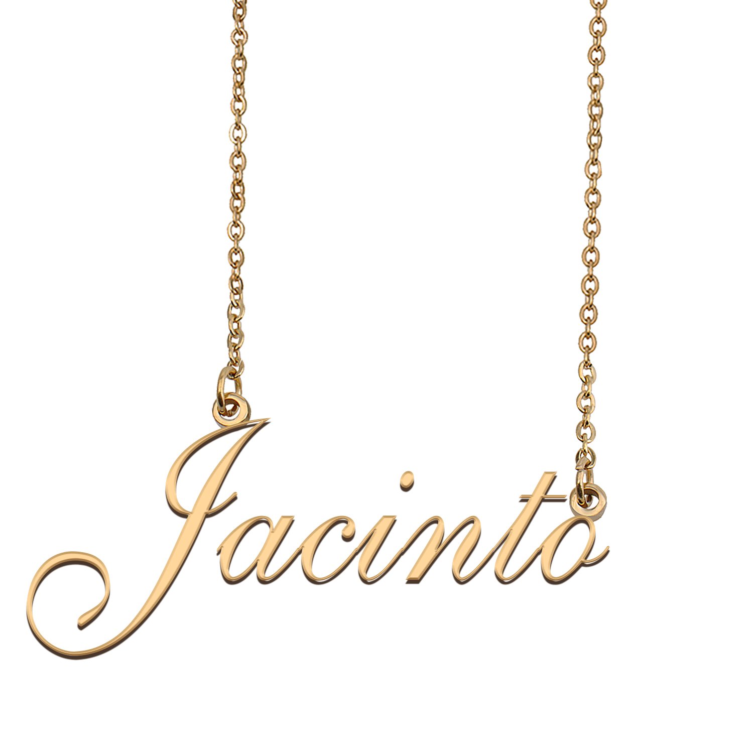 Personalized Custom 18k Gold Plated Any Name Necklace for Women Lyra