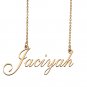 Personalized Custom 18k Gold Plated Any Name Necklace for Women Lyrica