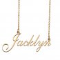 Personalized Custom 18k Gold Plated Any Name Necklace for Women Lyssandra