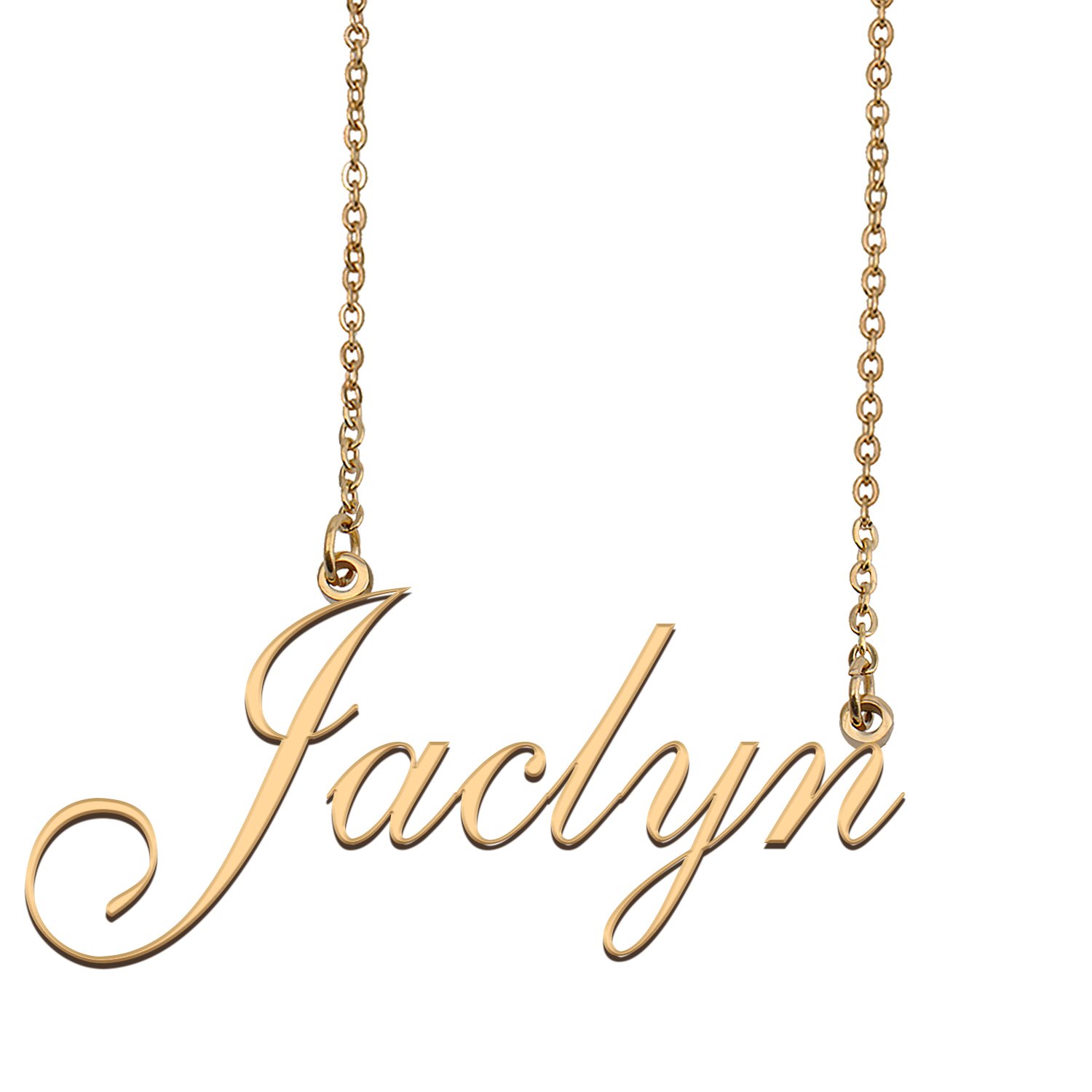 Personalized Custom 18k Gold Plated Any Name Necklace for Women Maame