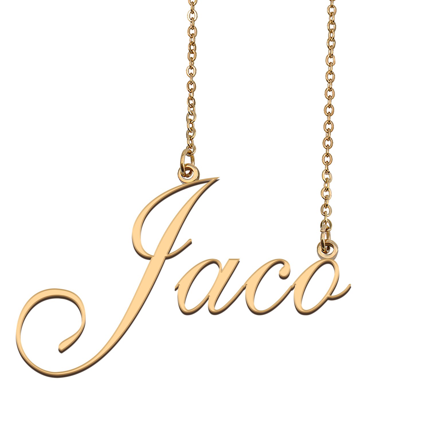 Personalized Custom 18k Gold Plated Any Name Necklace for Women Mabel