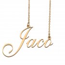Personalized Custom 18k Gold Plated Any Name Necklace for Women Mabel