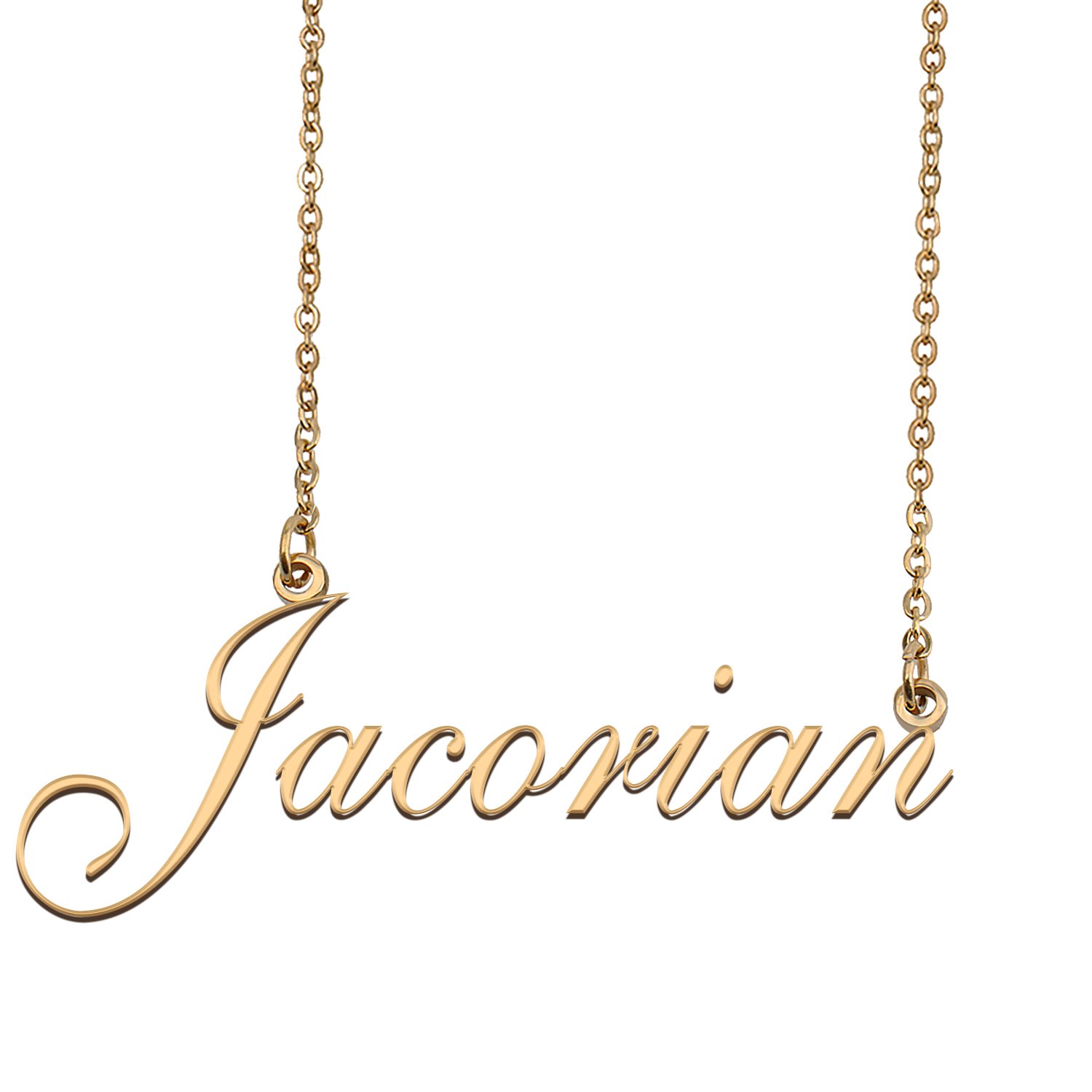 Personalized Custom 18k Gold Plated Any Name Necklace for Women Macayla