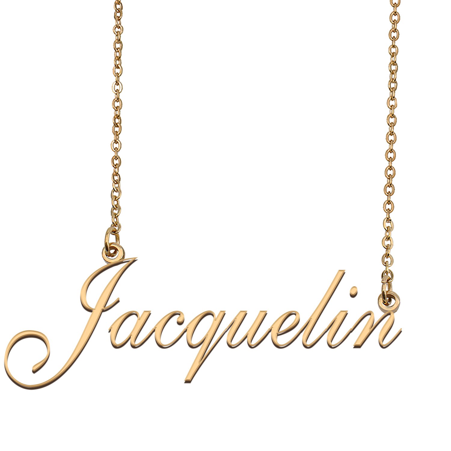 Personalized Custom 18k Gold Plated Any Name Necklace for Women Macee