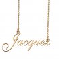 Personalized Custom 18k Gold Plated Any Name Necklace for Women Machine