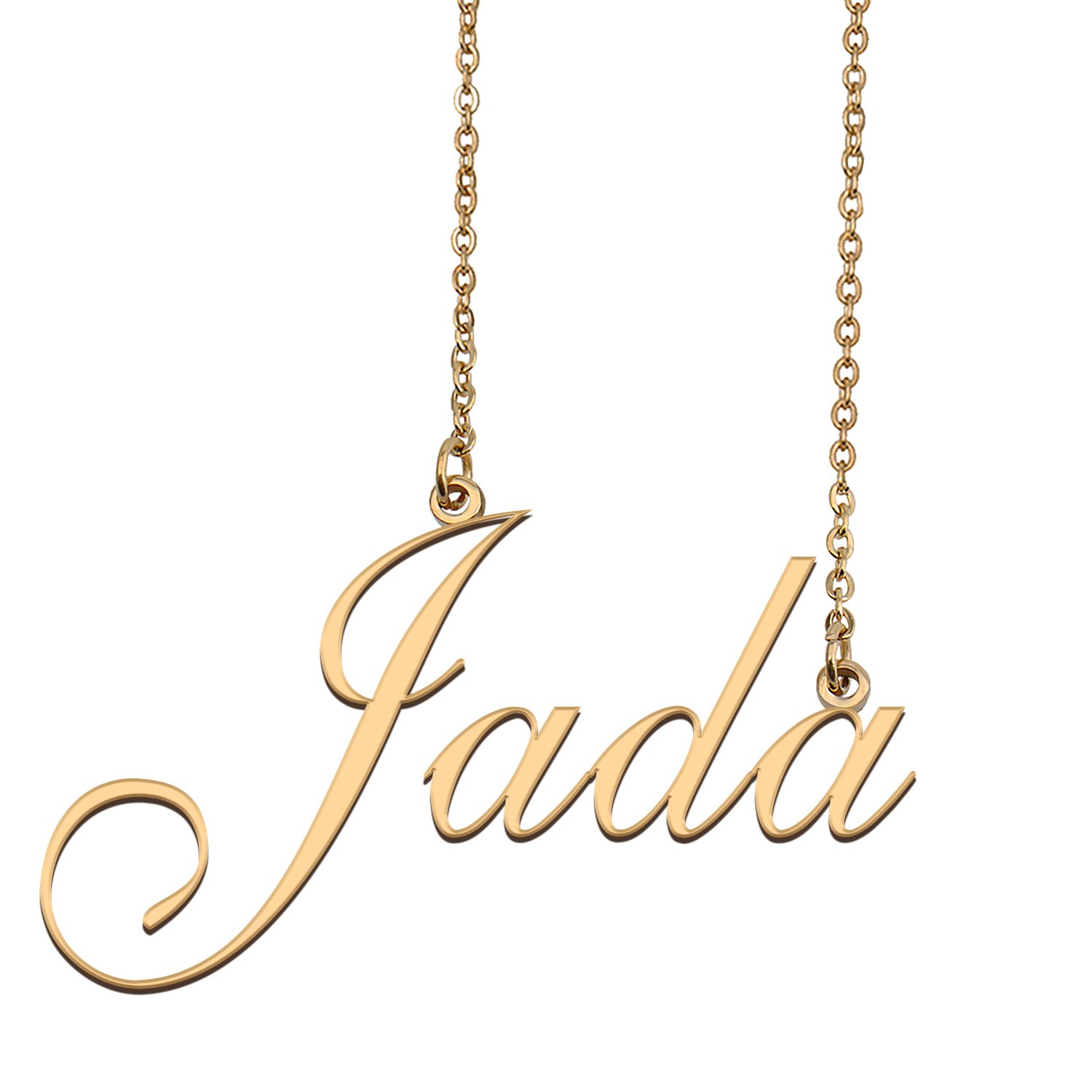 Personalized Custom 18k Gold Plated Any Name Necklace for Women Macie